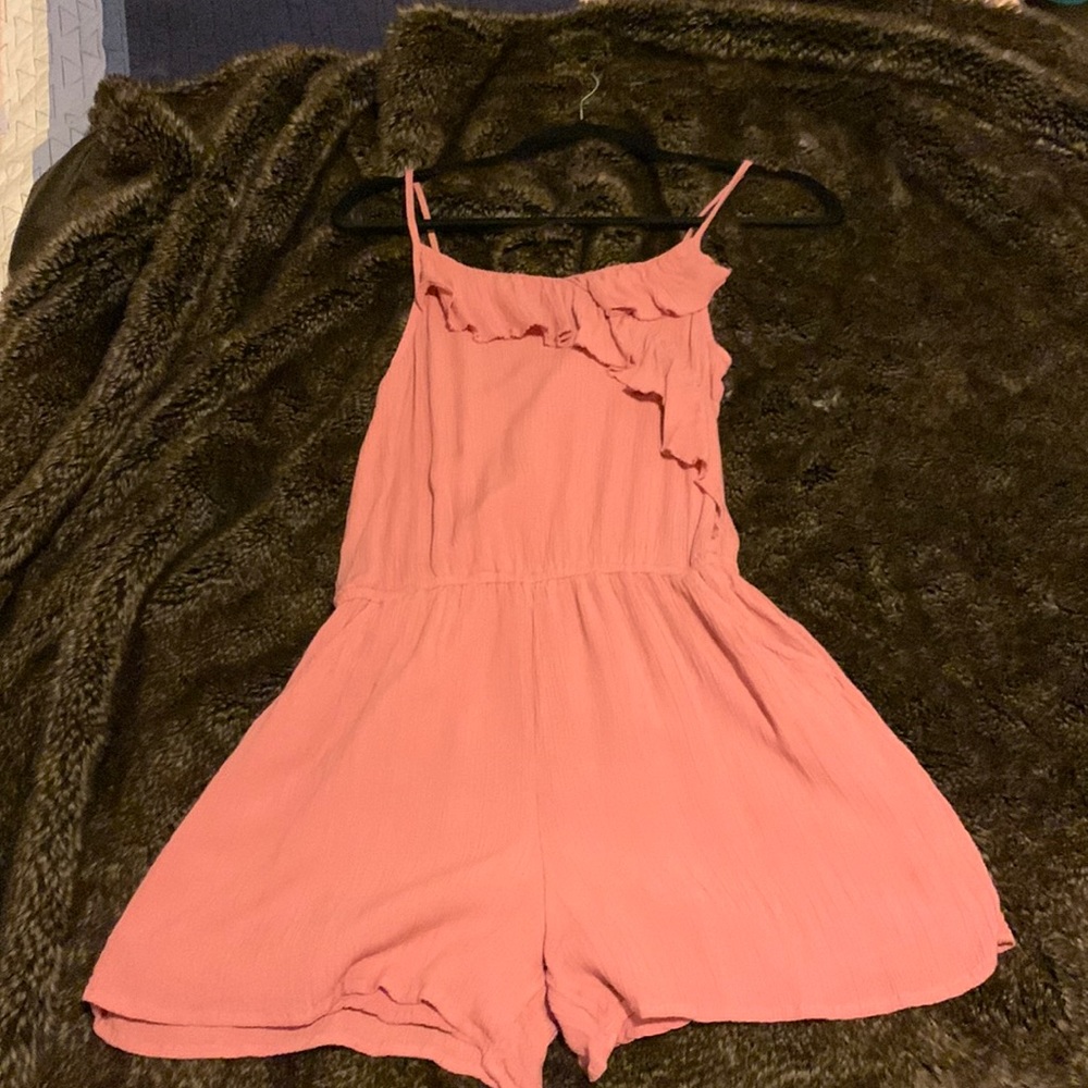 Light beige pink romper (Girls 13/14 )